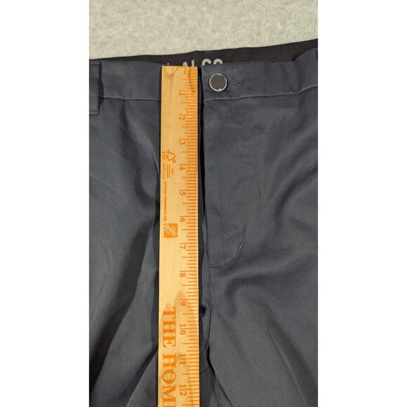 01.Algo Men Pants 38x31 Performance Tech Chino Straight Fit Golf Activewear - Picture 13 of 16